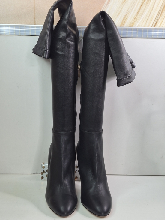 Jimmy Choo Shoes - Jimmy Choo Classic Black Knee-High Women's Boots